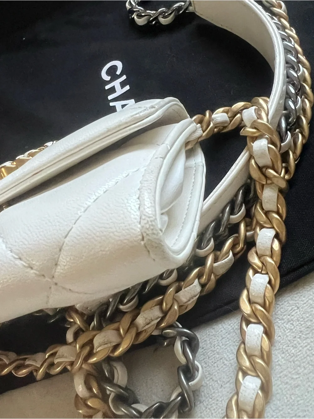 Chanel 19 Coin Purse/ Cardholder Crossbody